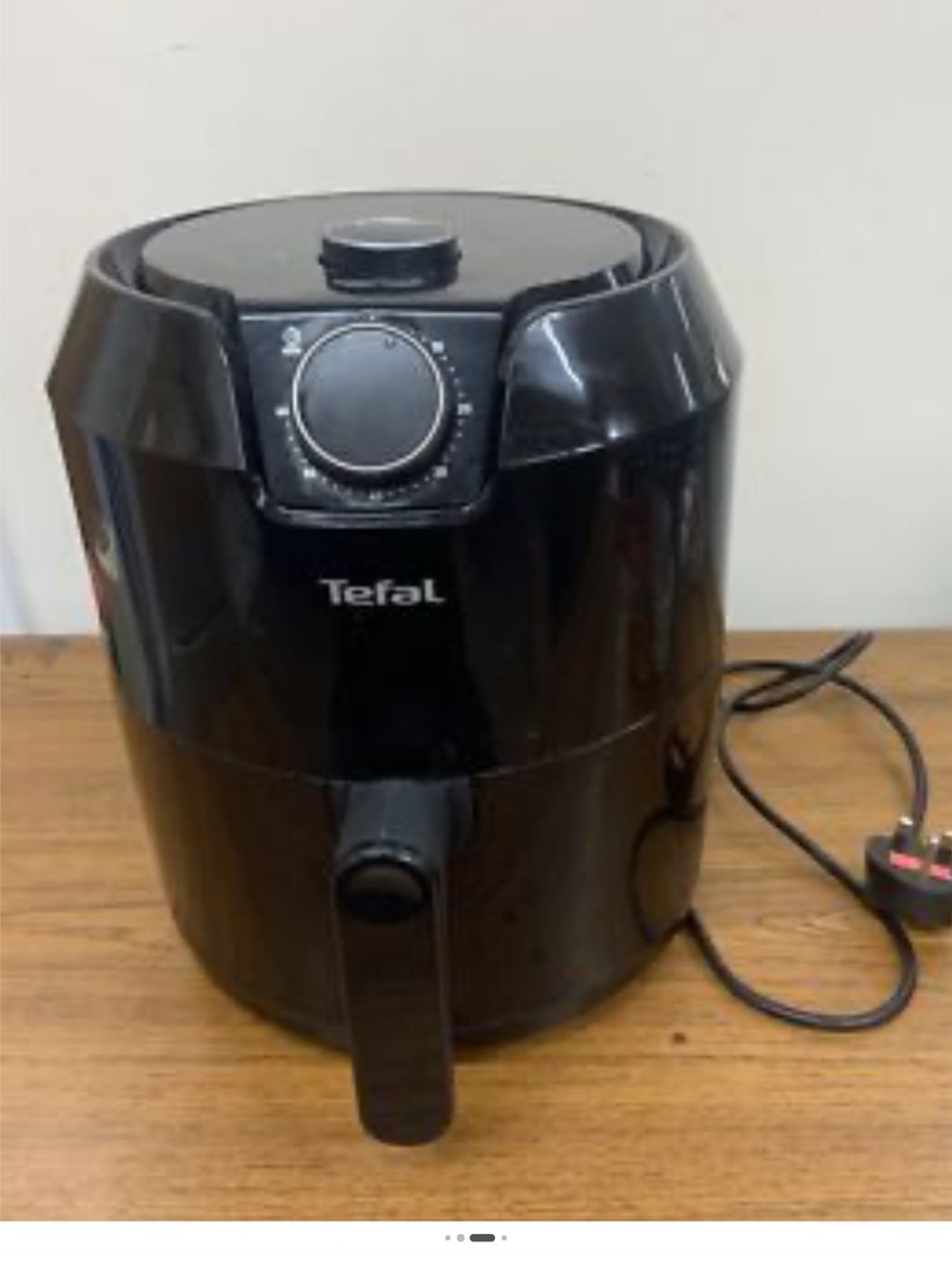 Tefal Black Air Fryer - Compact Countertop Fryer